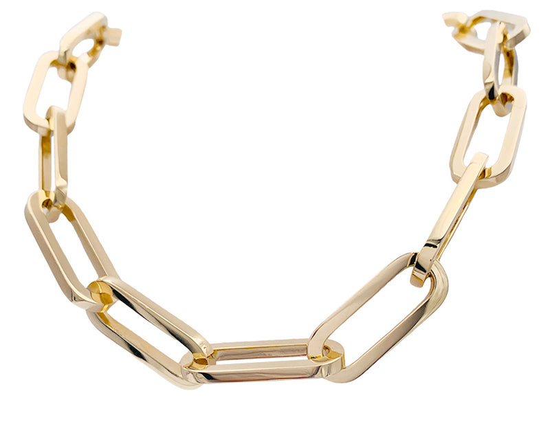 Dinh Van necklace, "Maillon", yellow gold.