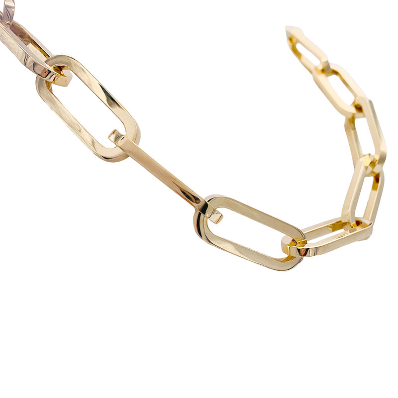 Dinh Van necklace, "Maillon", yellow gold.