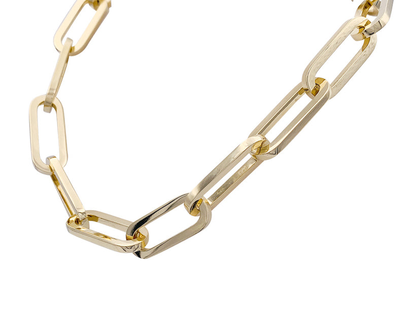 Dinh Van necklace, "Maillon", yellow gold.