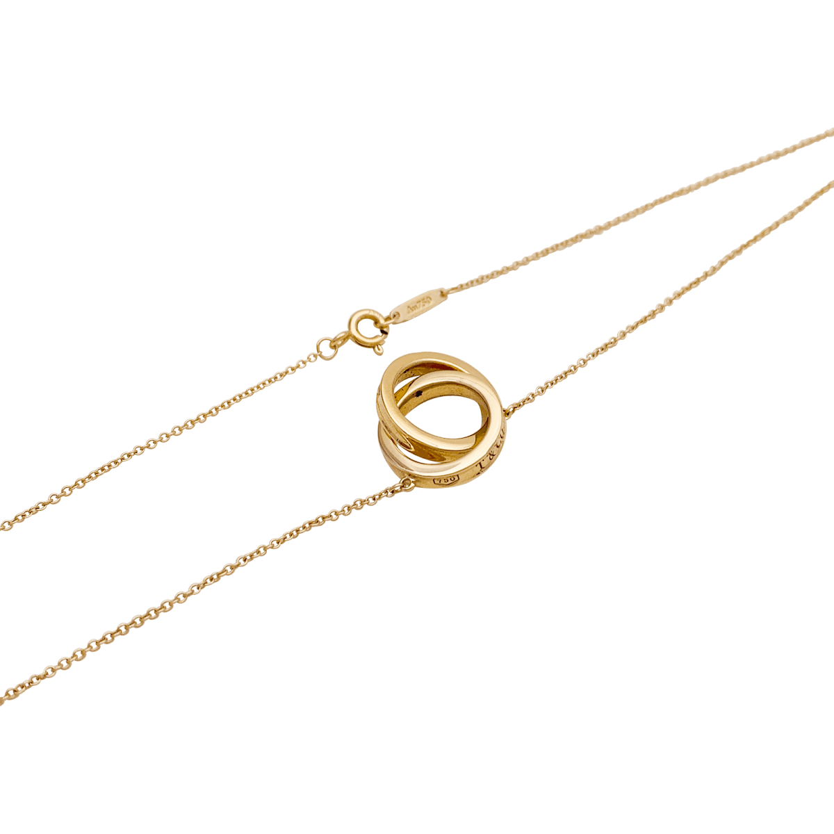 Collier Tiffany & Co. "1837" or rose. - Maison Eloe