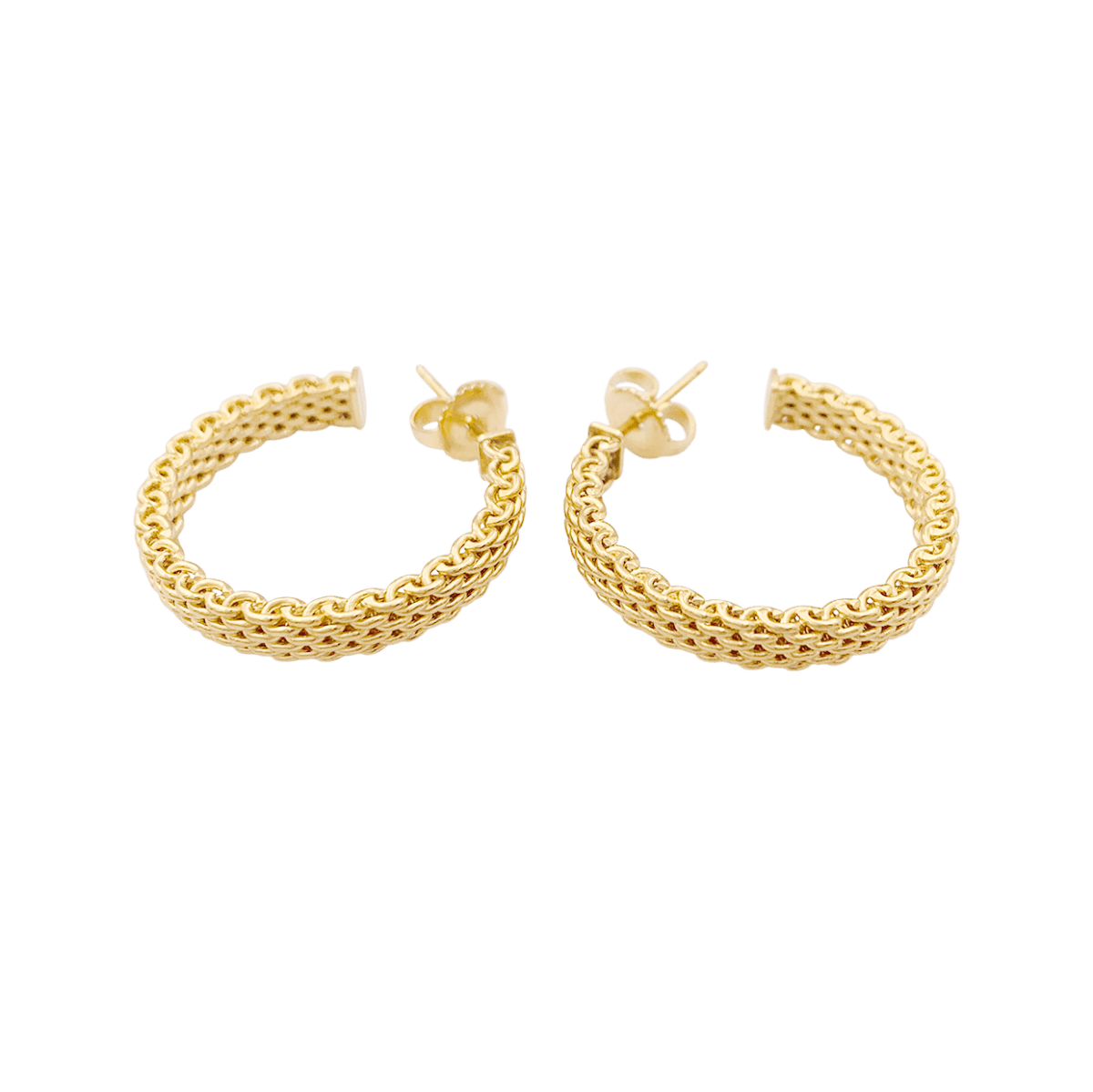 Créoles Tiffany & Co "Somerset" or jaune. - Maison Eloe