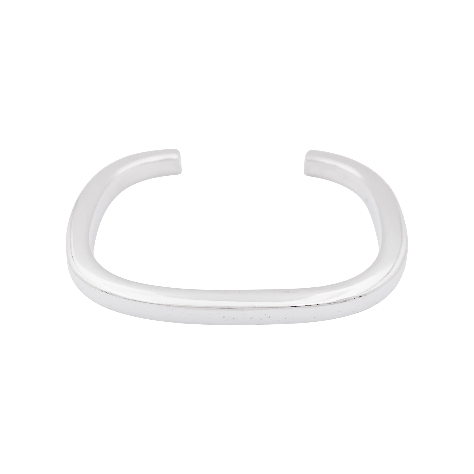 Dinh Van “Seventies” vintage silver bangle.