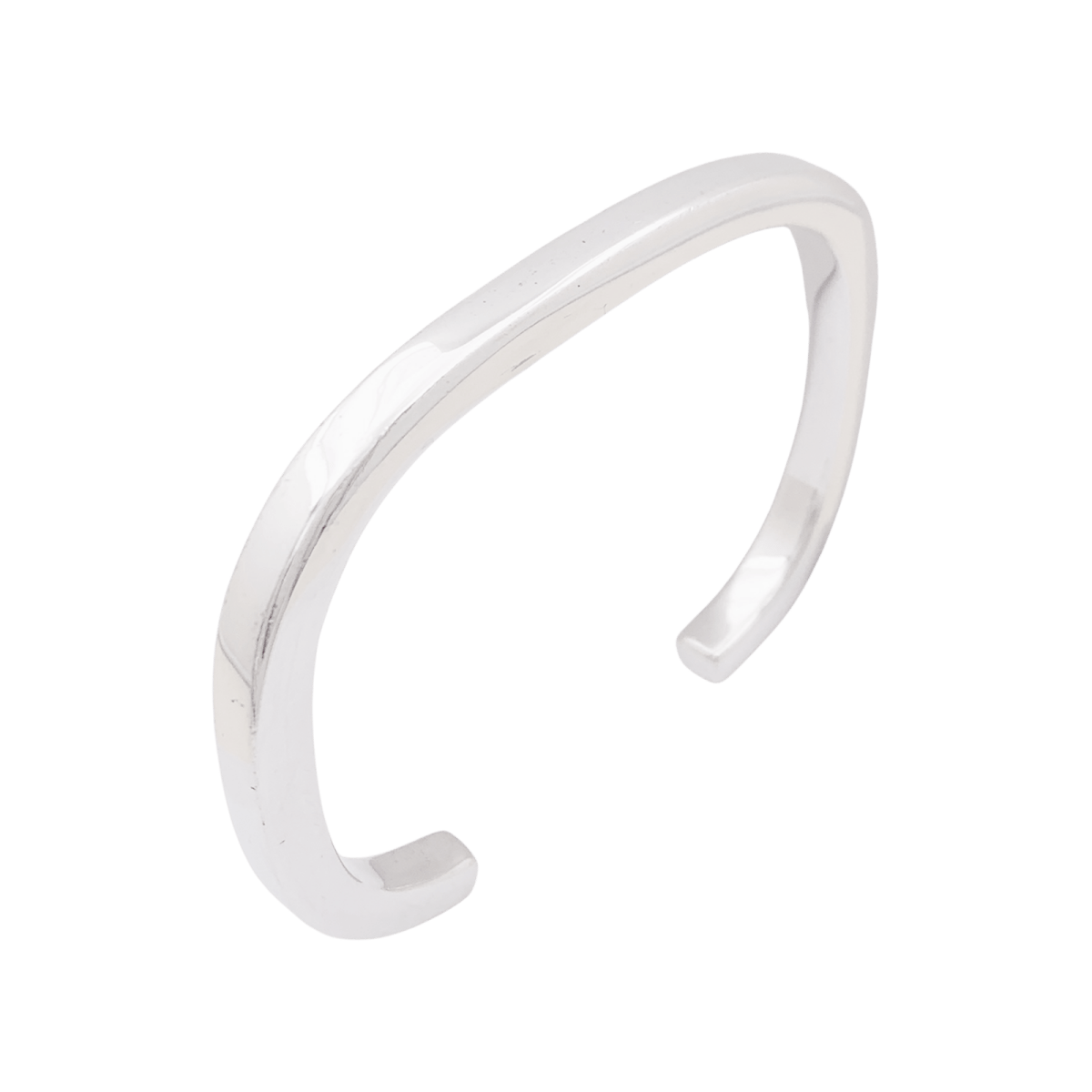 Jonc Dinh Van "Seventies" vintage argent. - Maison Eloe