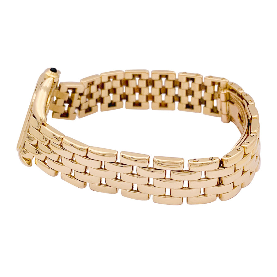 Cartier watch, "Panther", yellow gold.