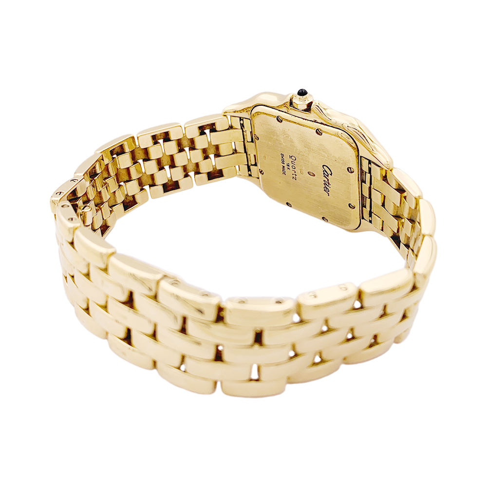 Cartier watch, "Panthère", yellow gold.