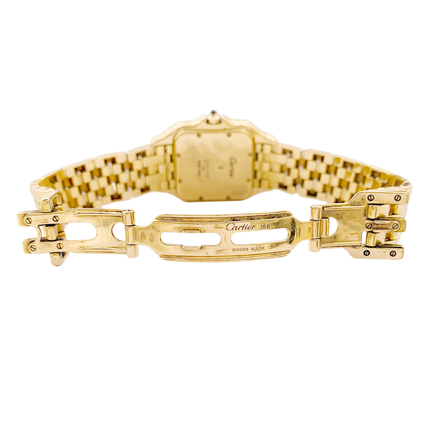 Cartier watch, "Panthère", yellow gold.