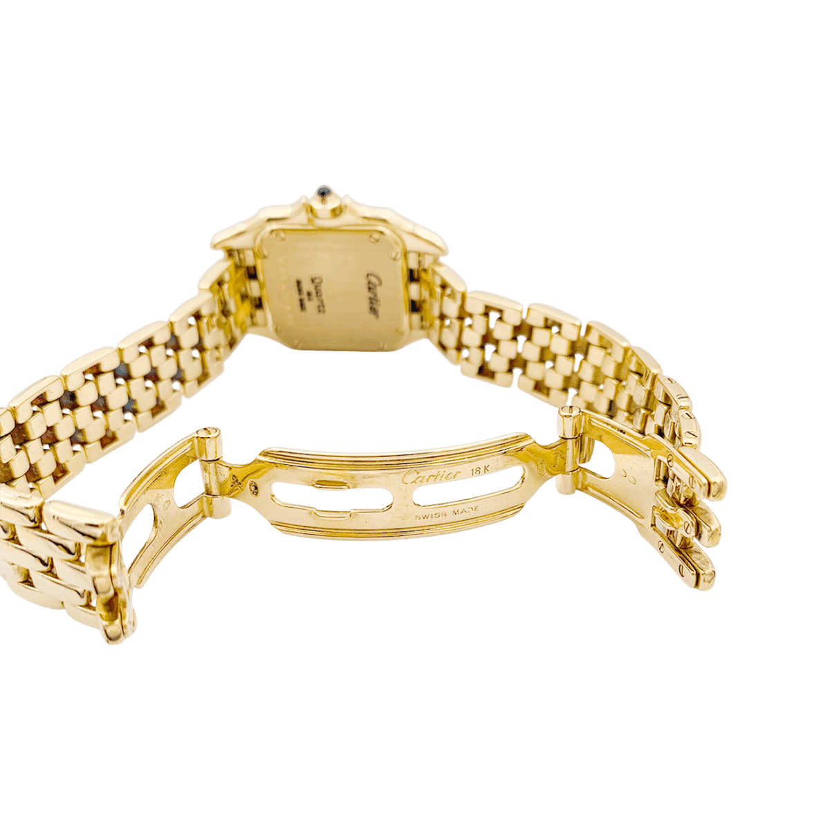 Montre Cartier "Panthère" or jaune. - Maison Eloe