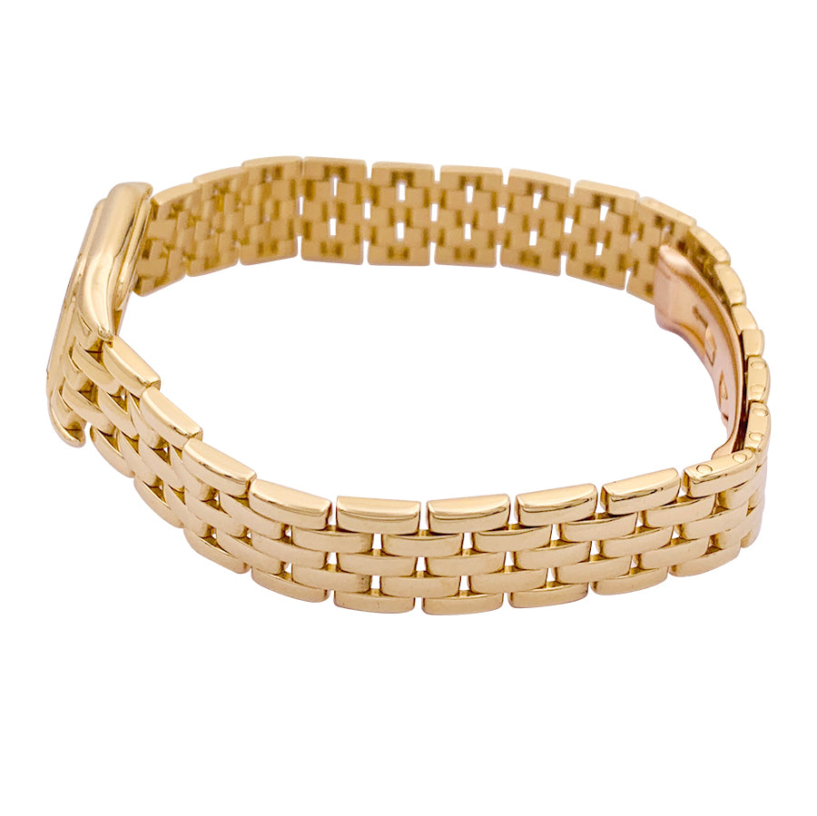 Cartier watch, "Panther", yellow gold.