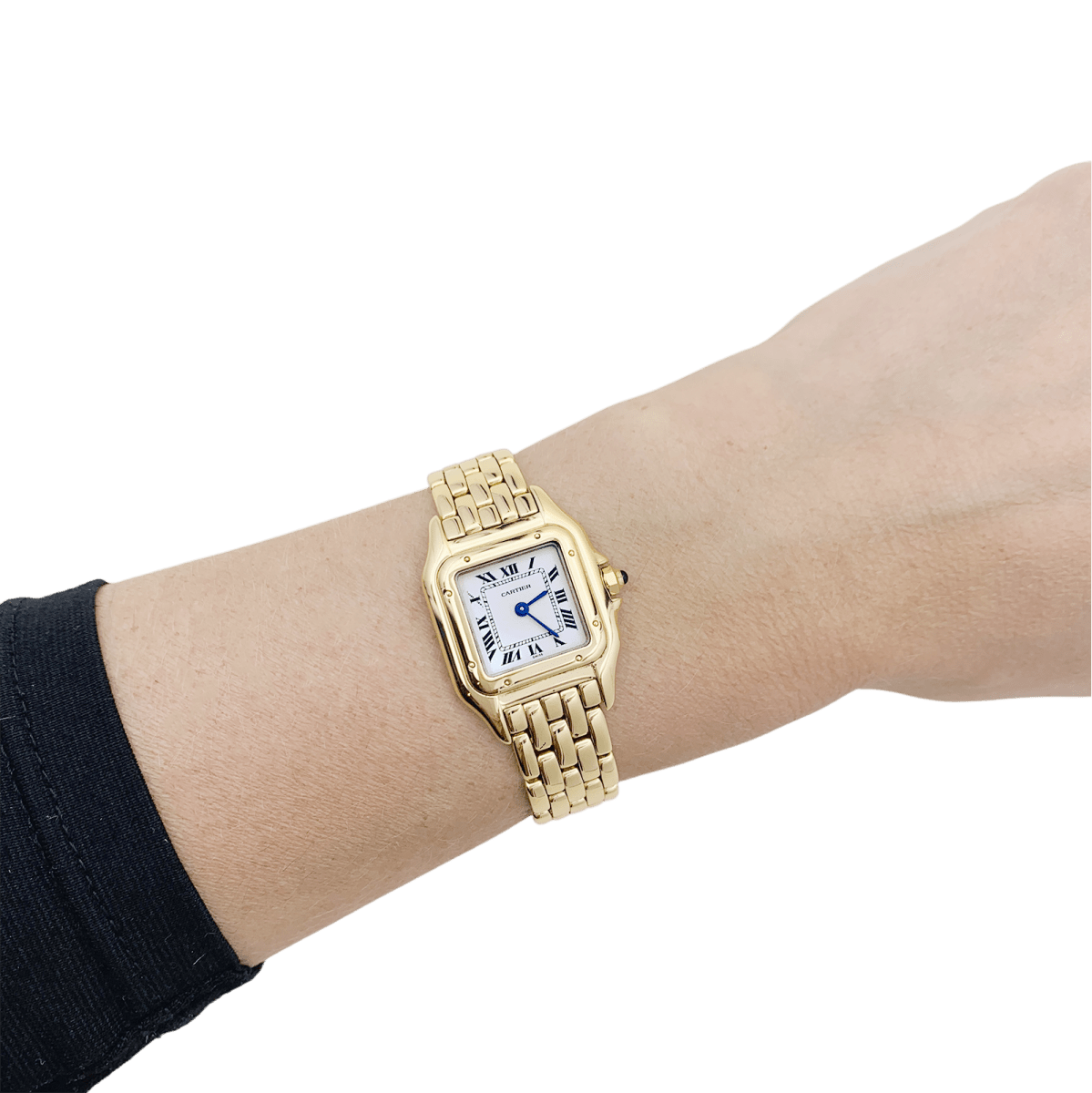 Montre Cartier "Panthère" or jaune. - Maison Eloe