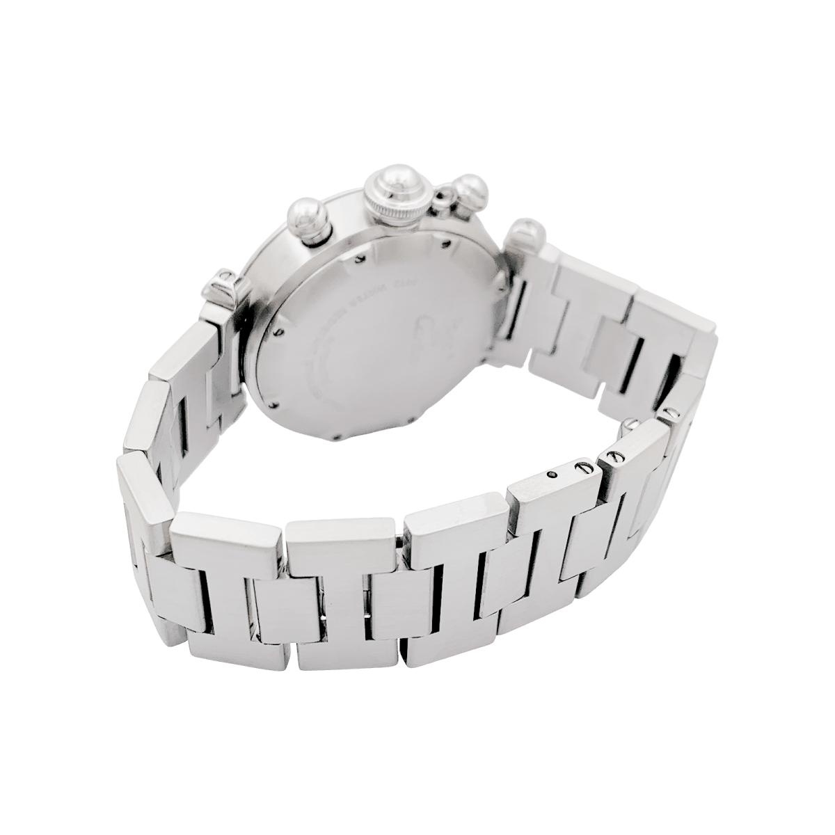 Montre Cartier "Pasha" acier. - Maison Eloe