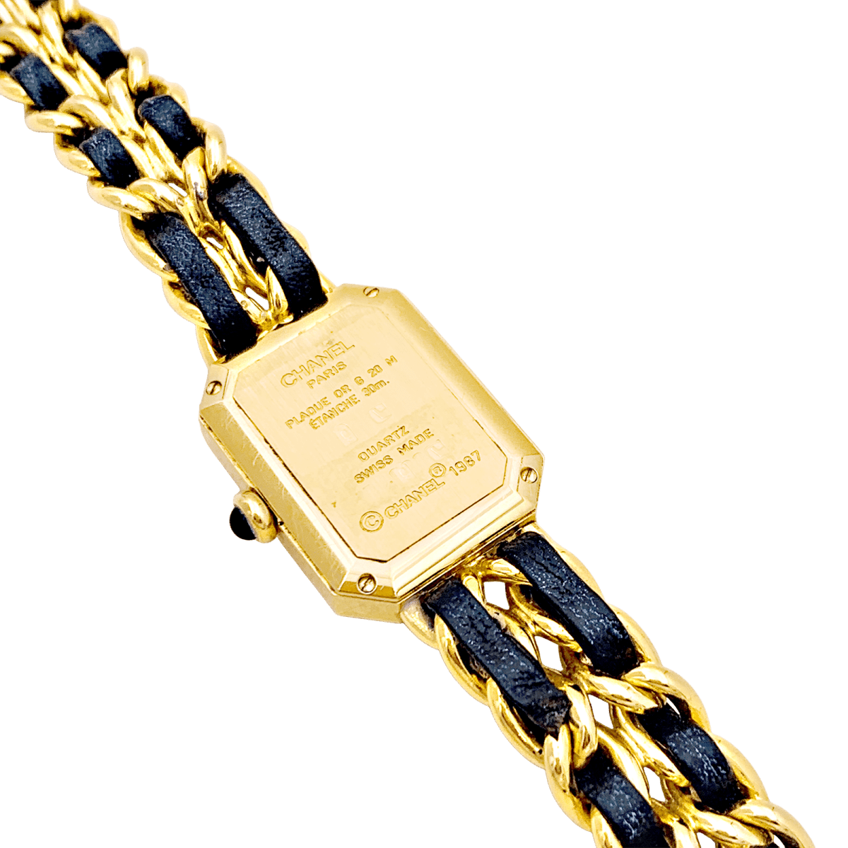 Montre Chanel, "Première", plaqué or. - Maison Eloe