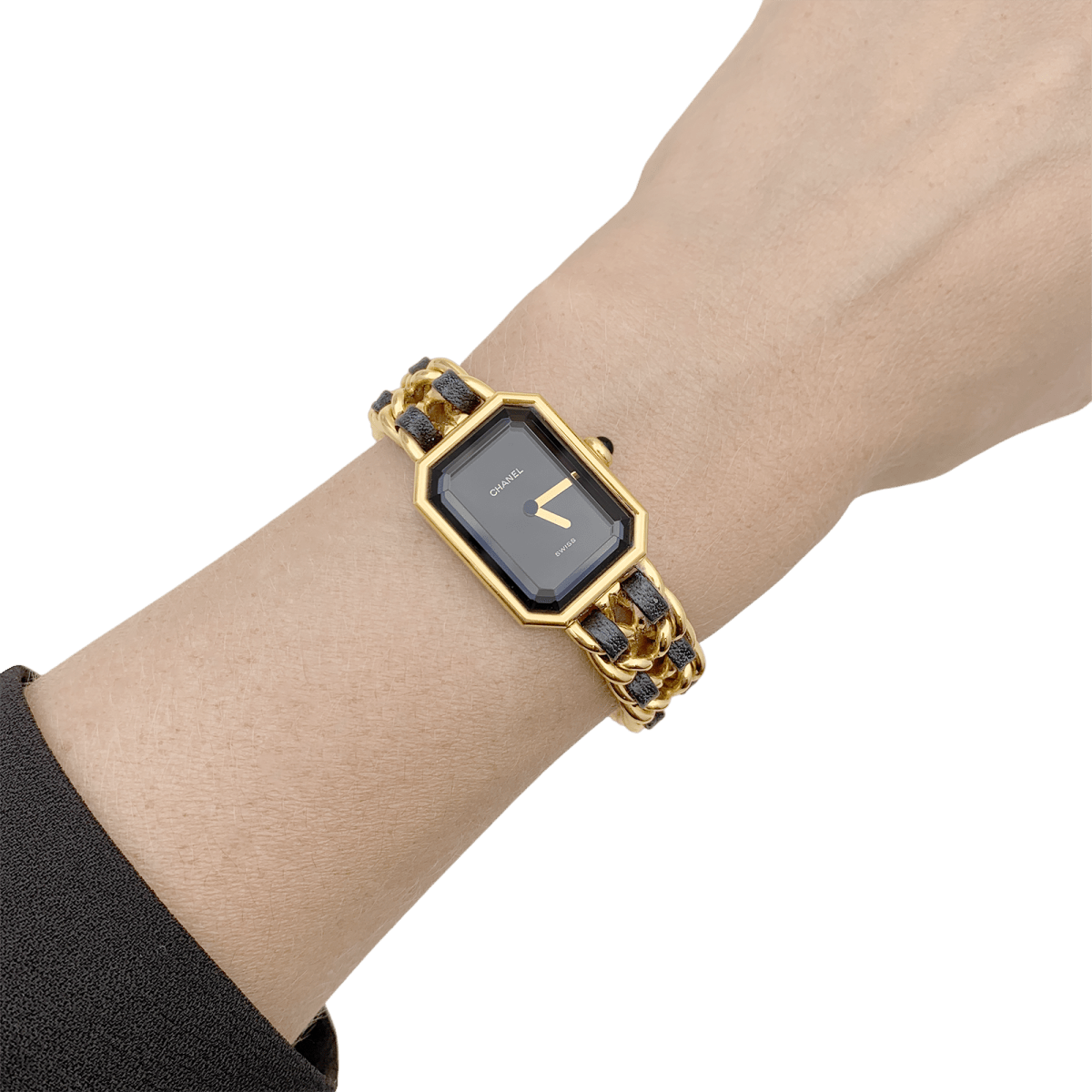 Montre Chanel, "Première", plaqué or. - Maison Eloe