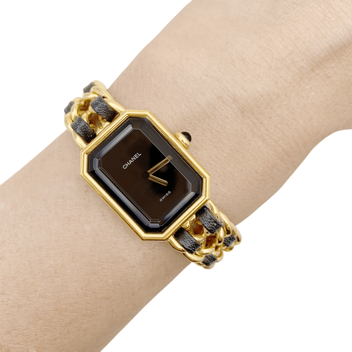 Montre Chanel, "Première", plaqué or. - Maison Eloe