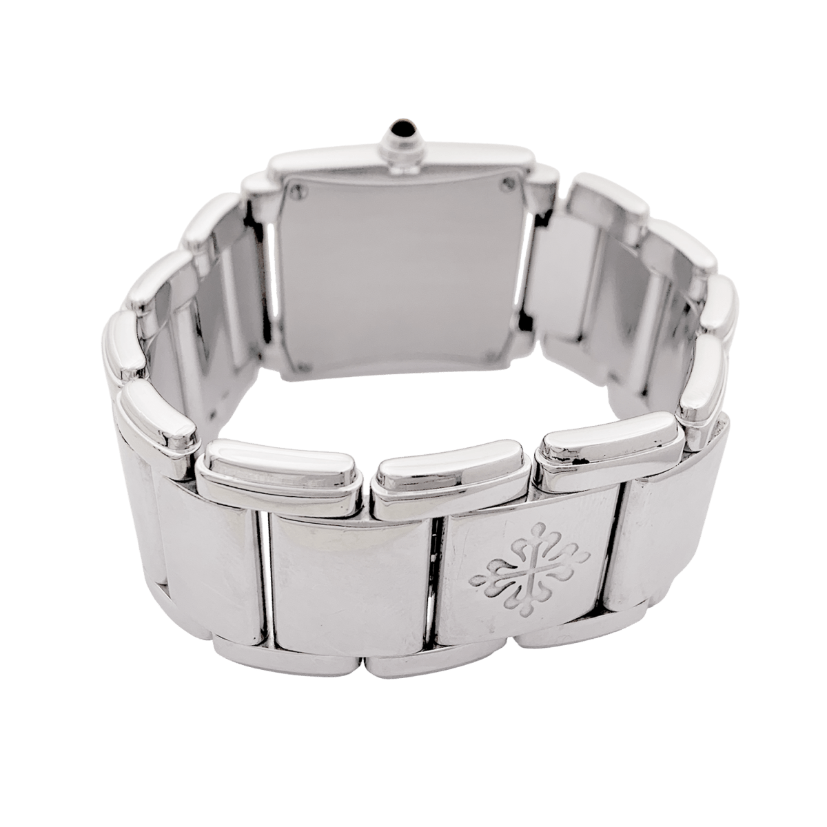 Montre Patek Philippe "Twenty - 4" acier, diamants. - Maison Eloe