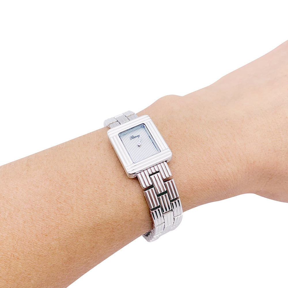 Poiray watch, "My First Mini", steel.