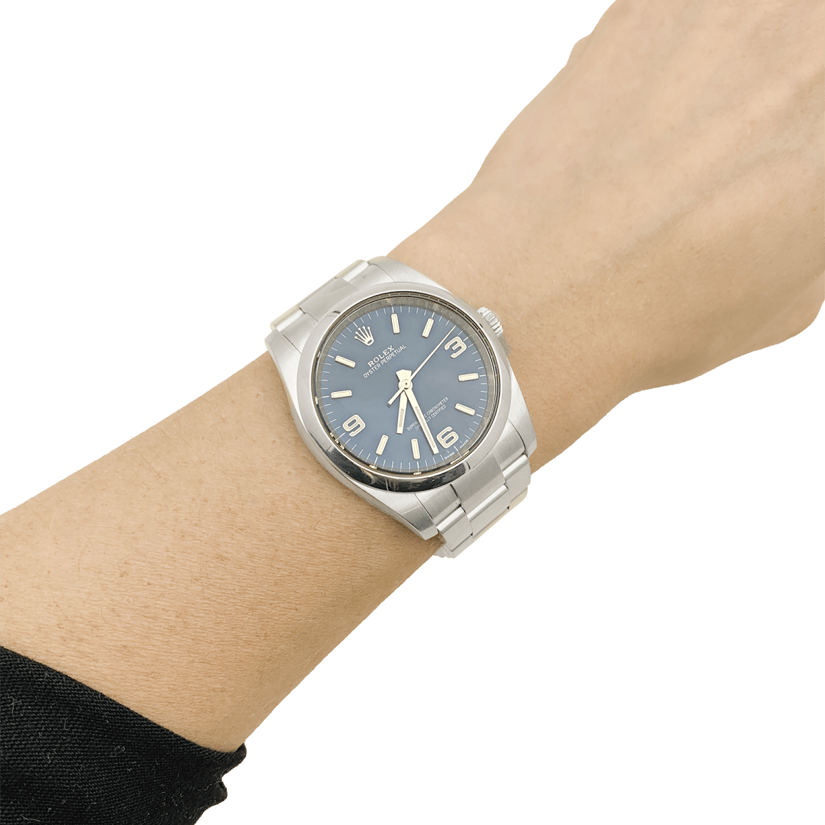 Montre Rolex, "Oyster Perpetual", acier. - Maison Eloe