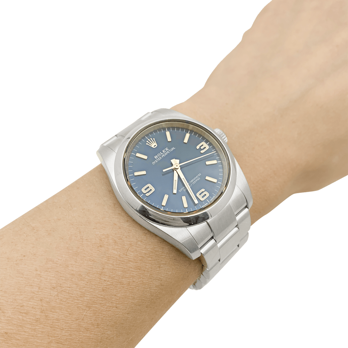 Montre Rolex, "Oyster Perpetual", acier. - Maison Eloe