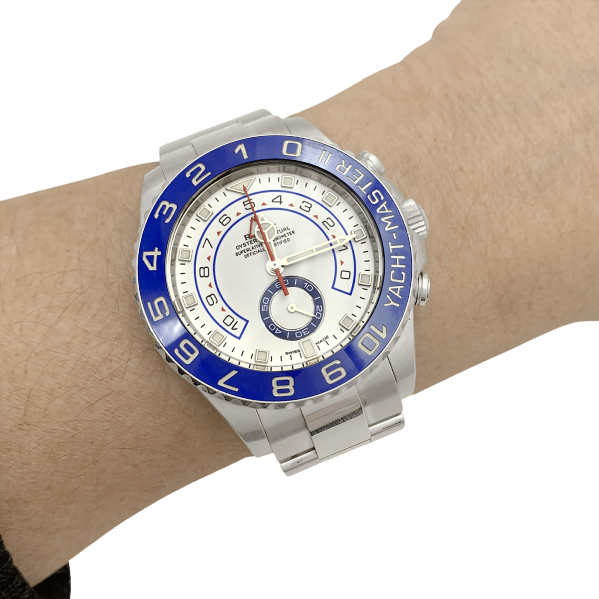 Montre Rolex "Yacht Master II" acier. - Maison Eloe