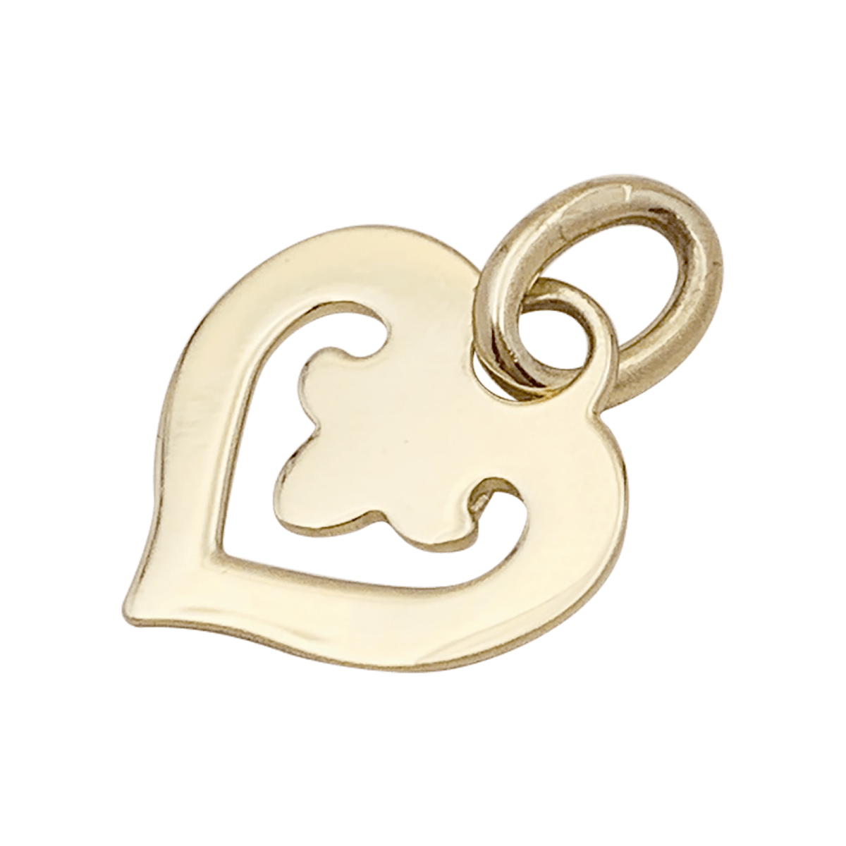 Pendentif O.J.Perrin, "Coeur Légendes", or jaune. - Maison Eloe