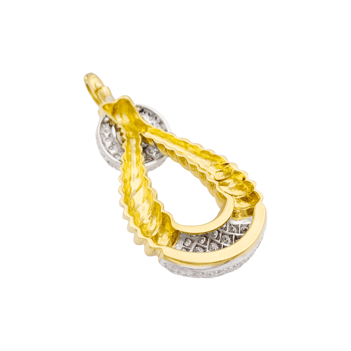 Pendentif vintage Kutchinsky or, diamants. - Maison Eloe