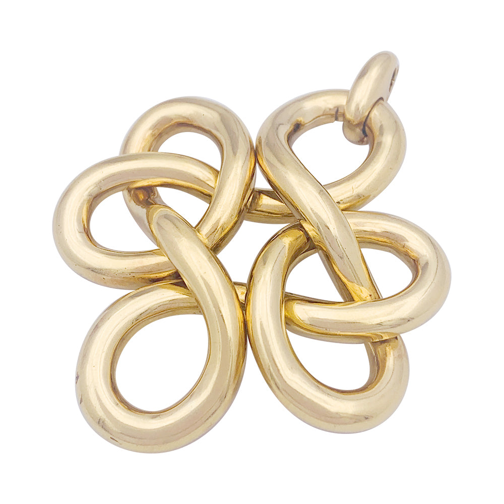 Vintage Maison Van Cleef &amp; Arpels pendant, yellow gold.