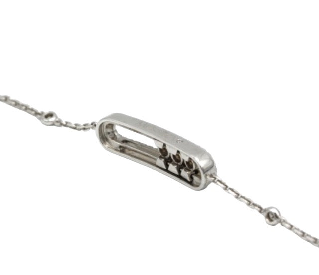 Messika Baby Move bracelet in white gold and diamonds