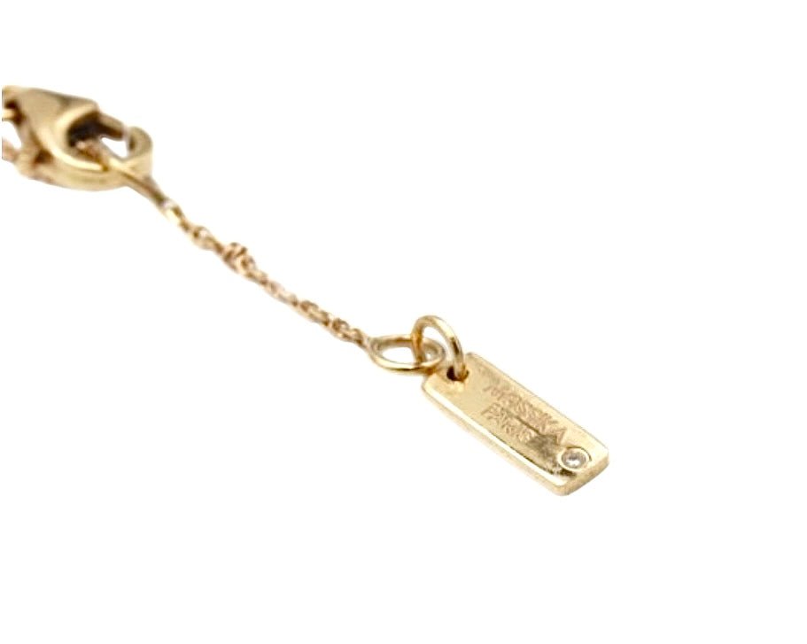 Messika collier "Butterfly" en or rose et diamants - Maison Eloe
