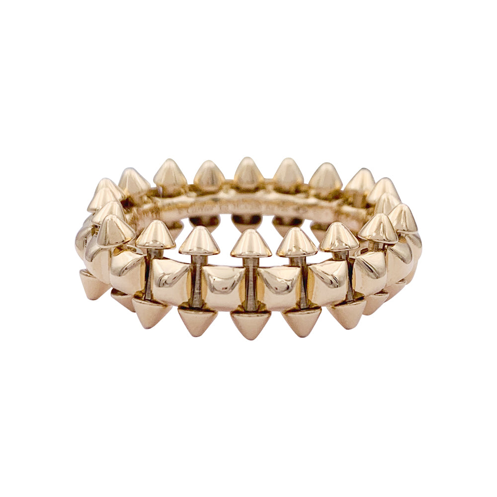 Bague Cartier, "Clash", or rose.
