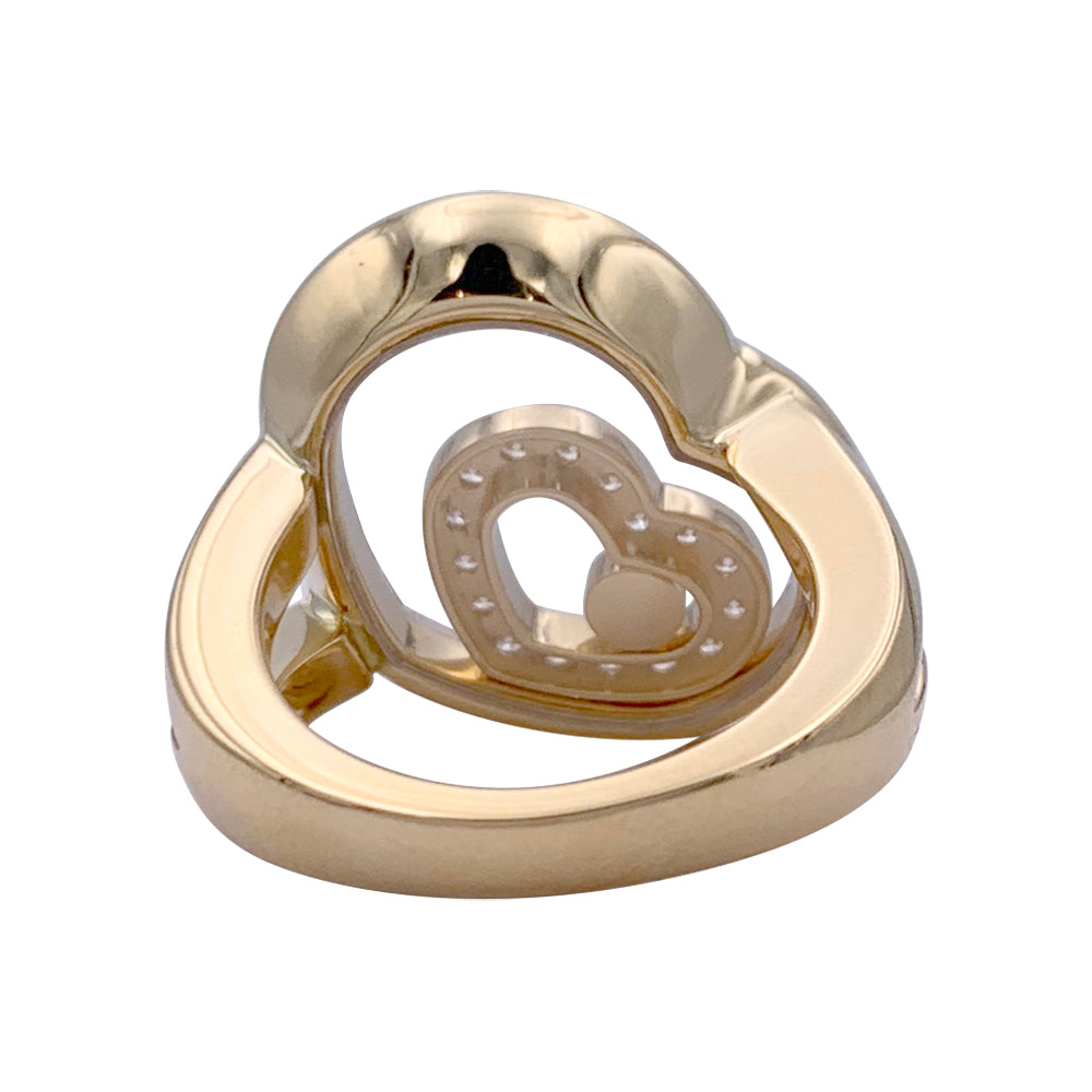 Chopard ring, "Happy Spirit", white gold, diamonds.