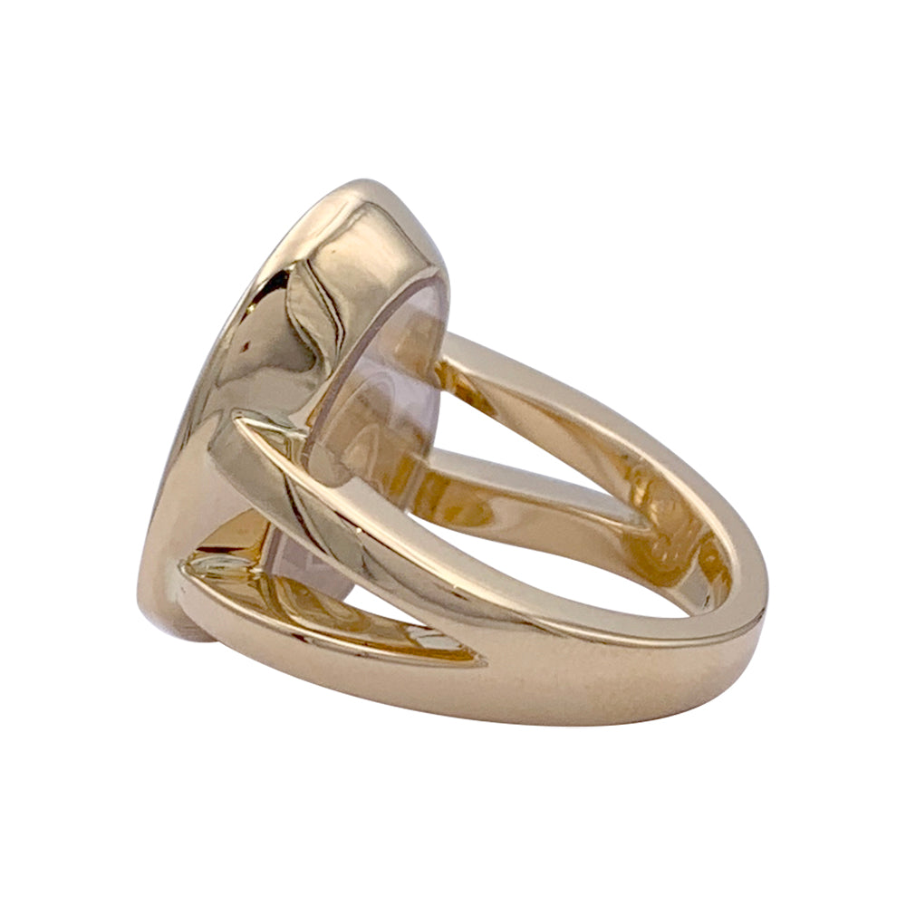 Chopard ring, "Happy Spirit", white gold, diamonds.