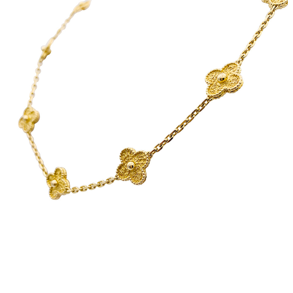 Van Cleef &amp; Arpels necklace, “Vintage Alhambra”, yellow gold.