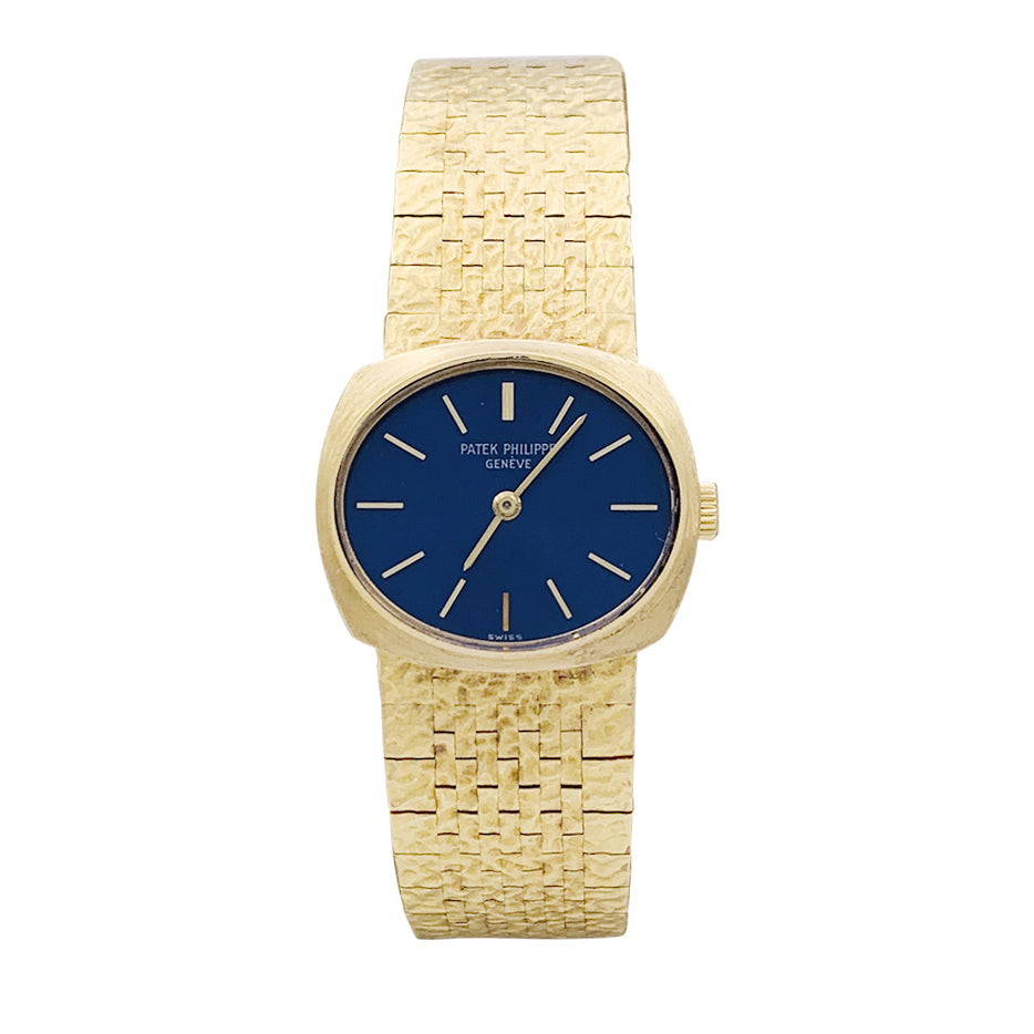 Montre Patek Philippe, "Ellipse", or jaune.