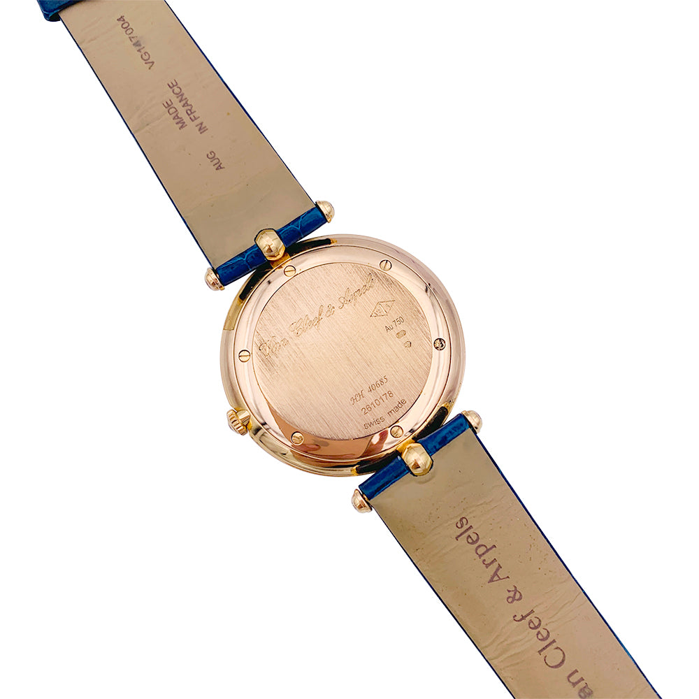 Van Cleef &amp; Arpels watch, "Pierre Arpels", pink gold and diamonds.