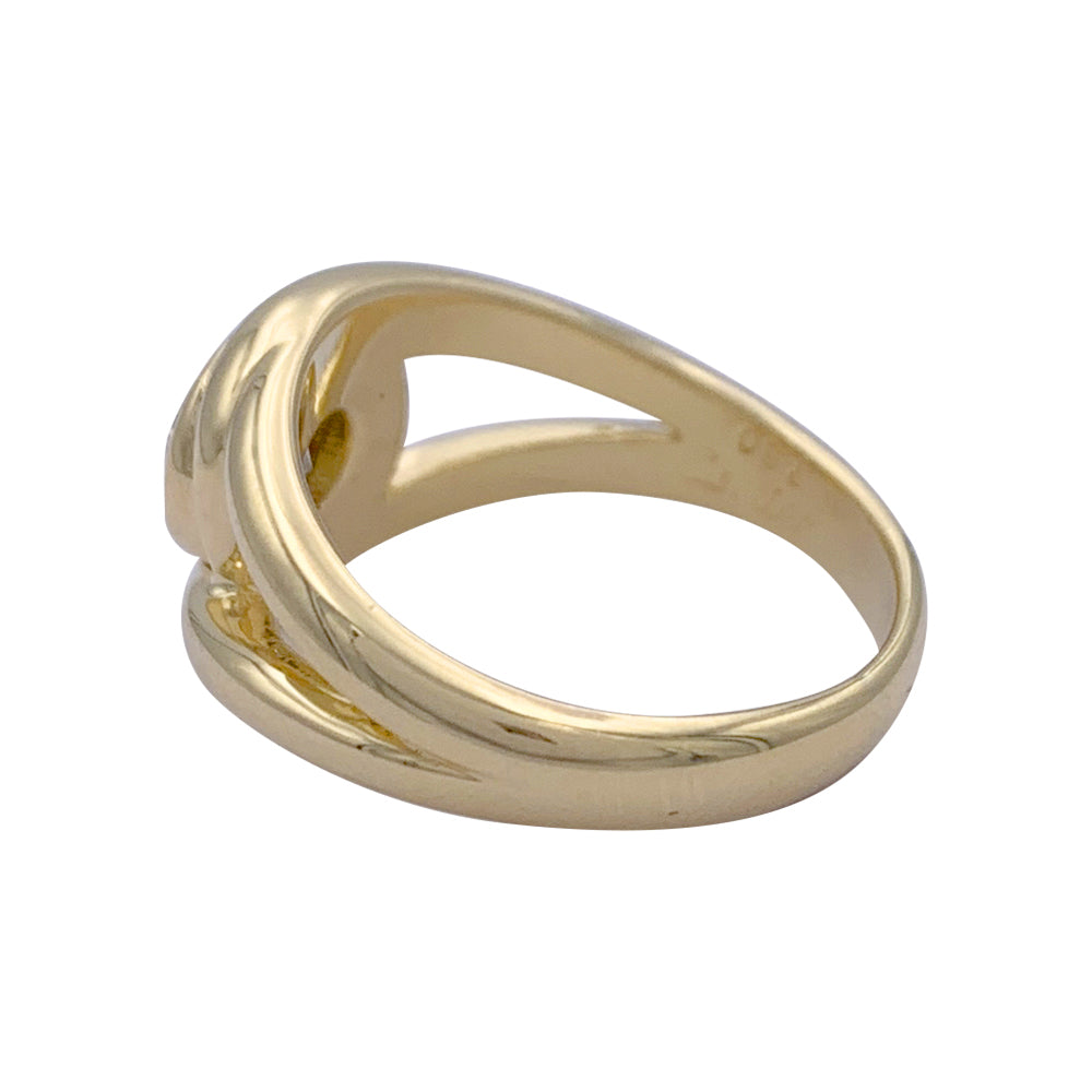 Bague Cartier, "Astragale", or jaune, diamant.