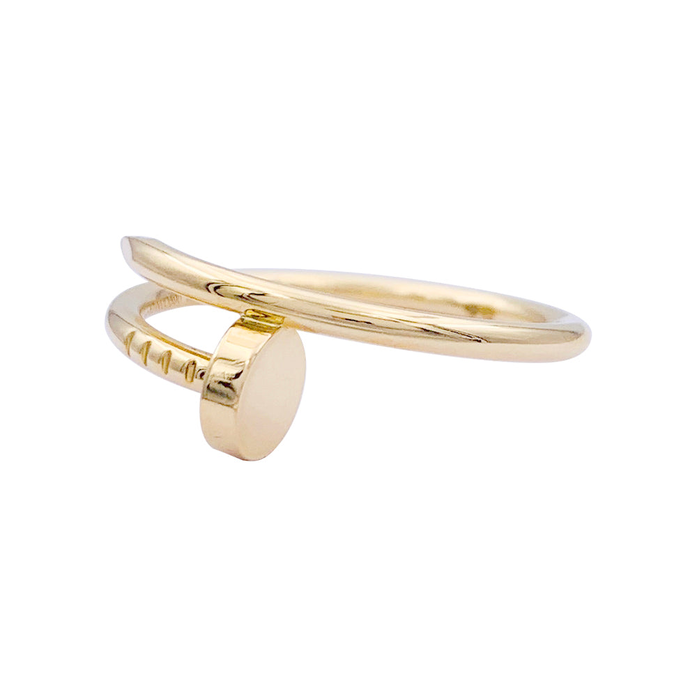 Cartier ring, “Just a Nail”, yellow gold.