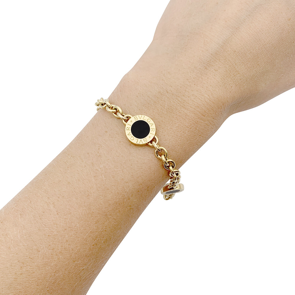 Bulgari bracelet, "Bulgari-Bulgari", yellow gold.