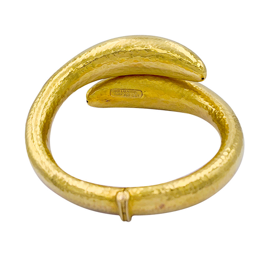 Lalaounis yellow gold bracelet.