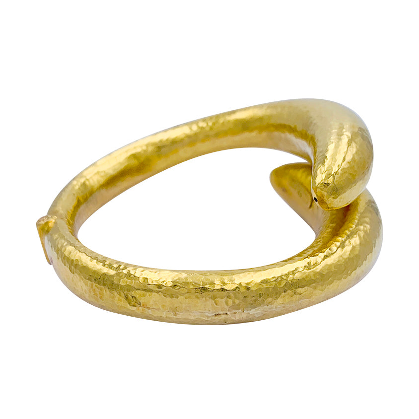 Lalaounis yellow gold bracelet.