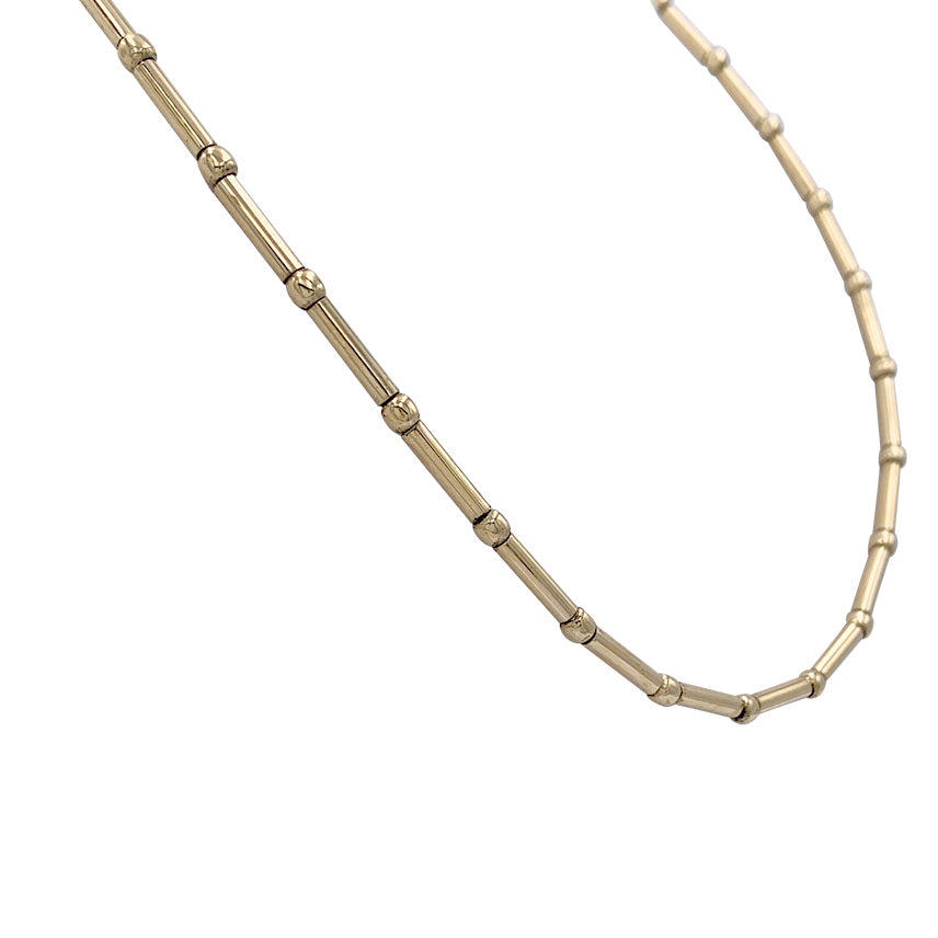 Poiray yellow gold chain.
