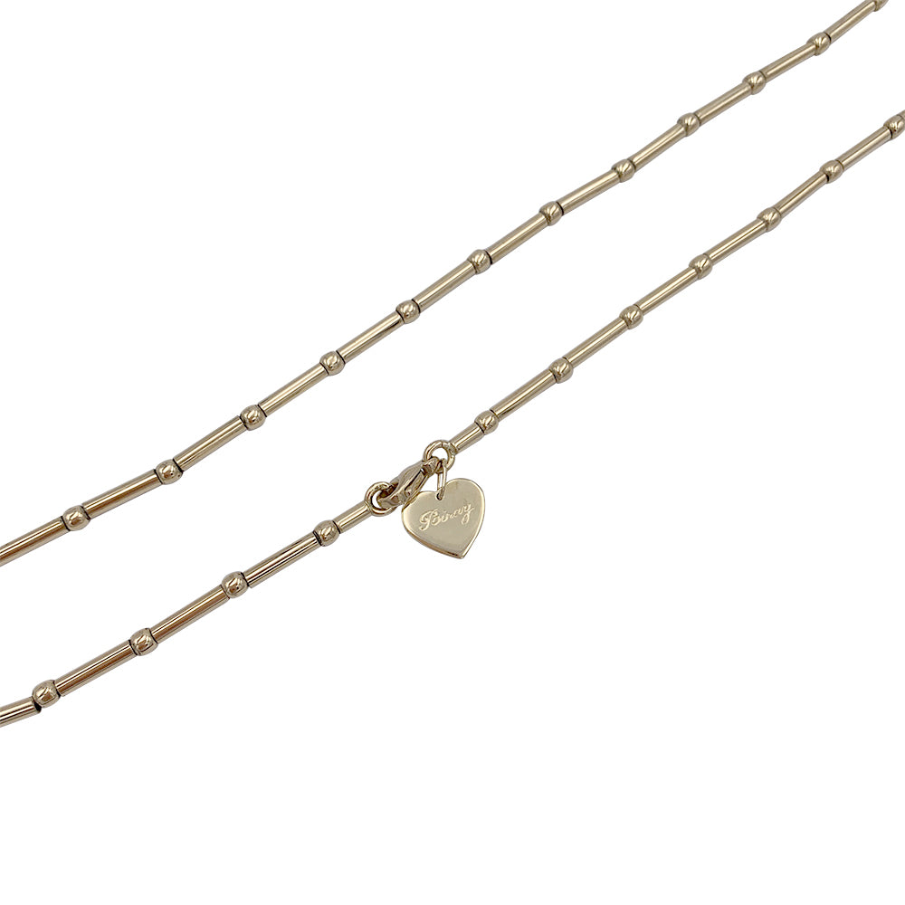 Poiray yellow gold chain.