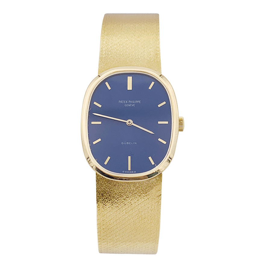 Montre Patek Philippe, "Ellipse", or jaune.