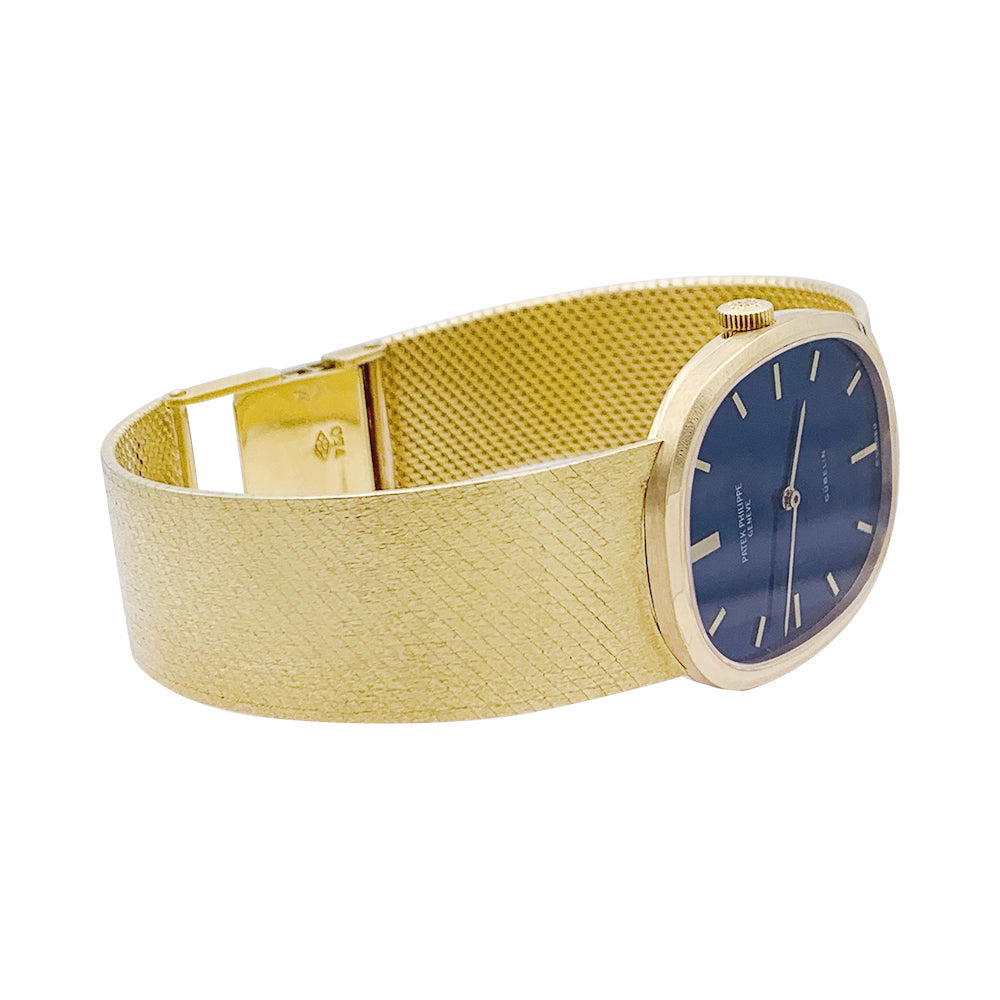 Montre Patek Philippe, "Ellipse", or jaune.