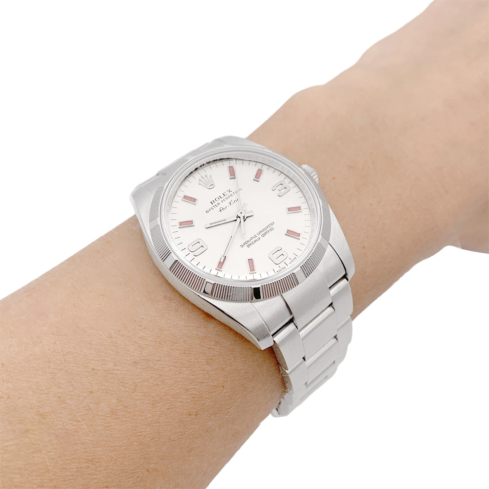 Rolex watch, "Oyster Perpetual Air-King", steel.