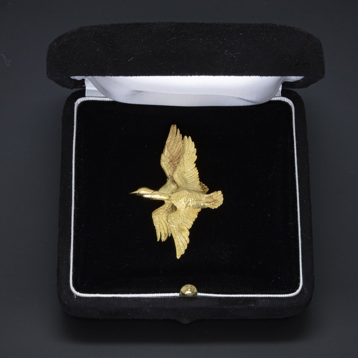 Broche « Canards » signée Hermès - Maison Eloe