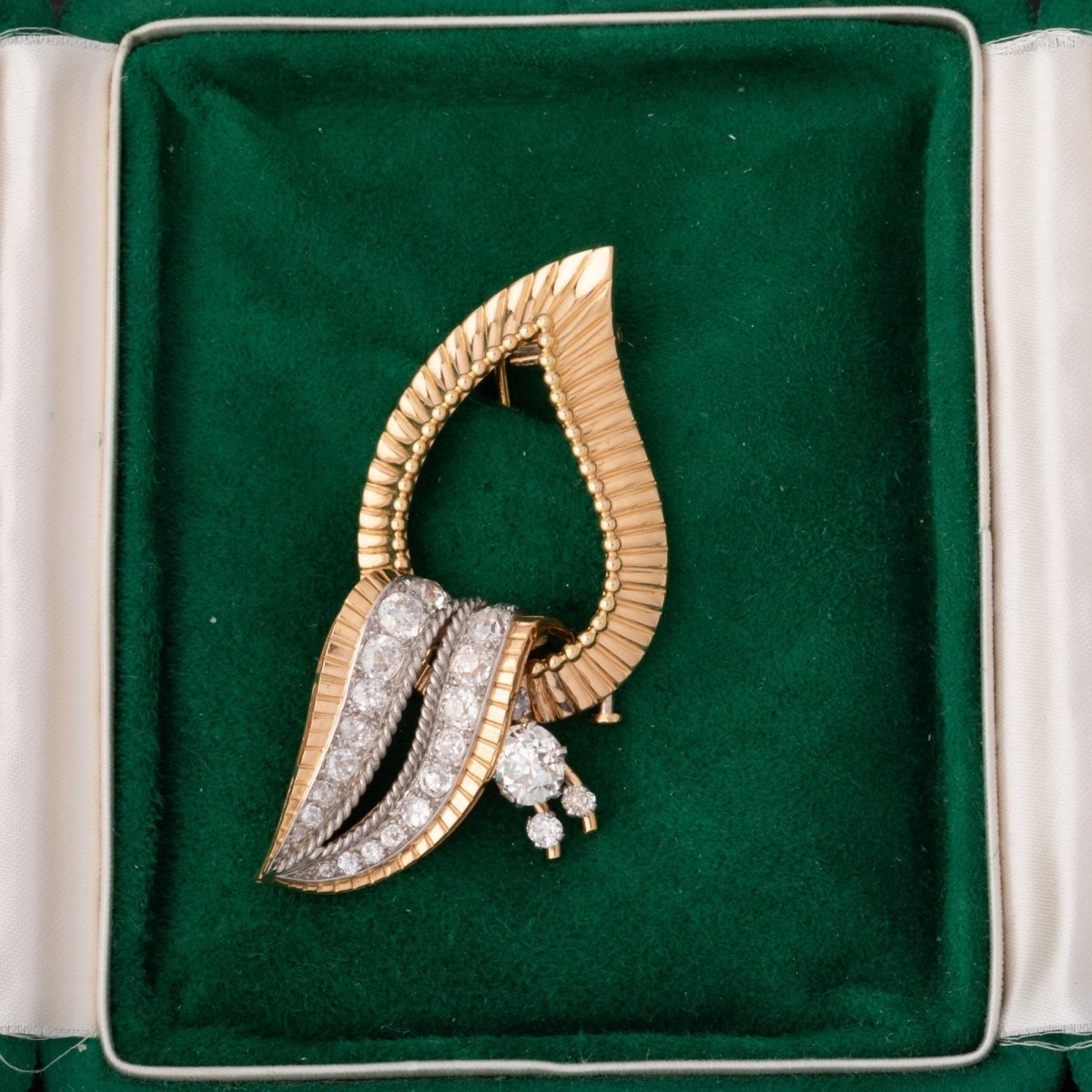 Broche Feuille - Maison Eloe