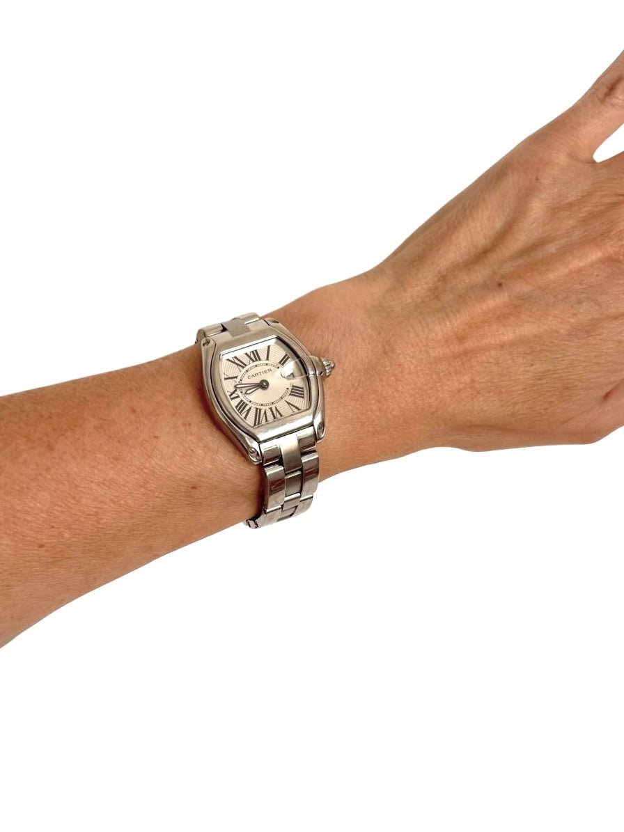 Montre Cartier Roadster Lady Acier - Maison Eloe