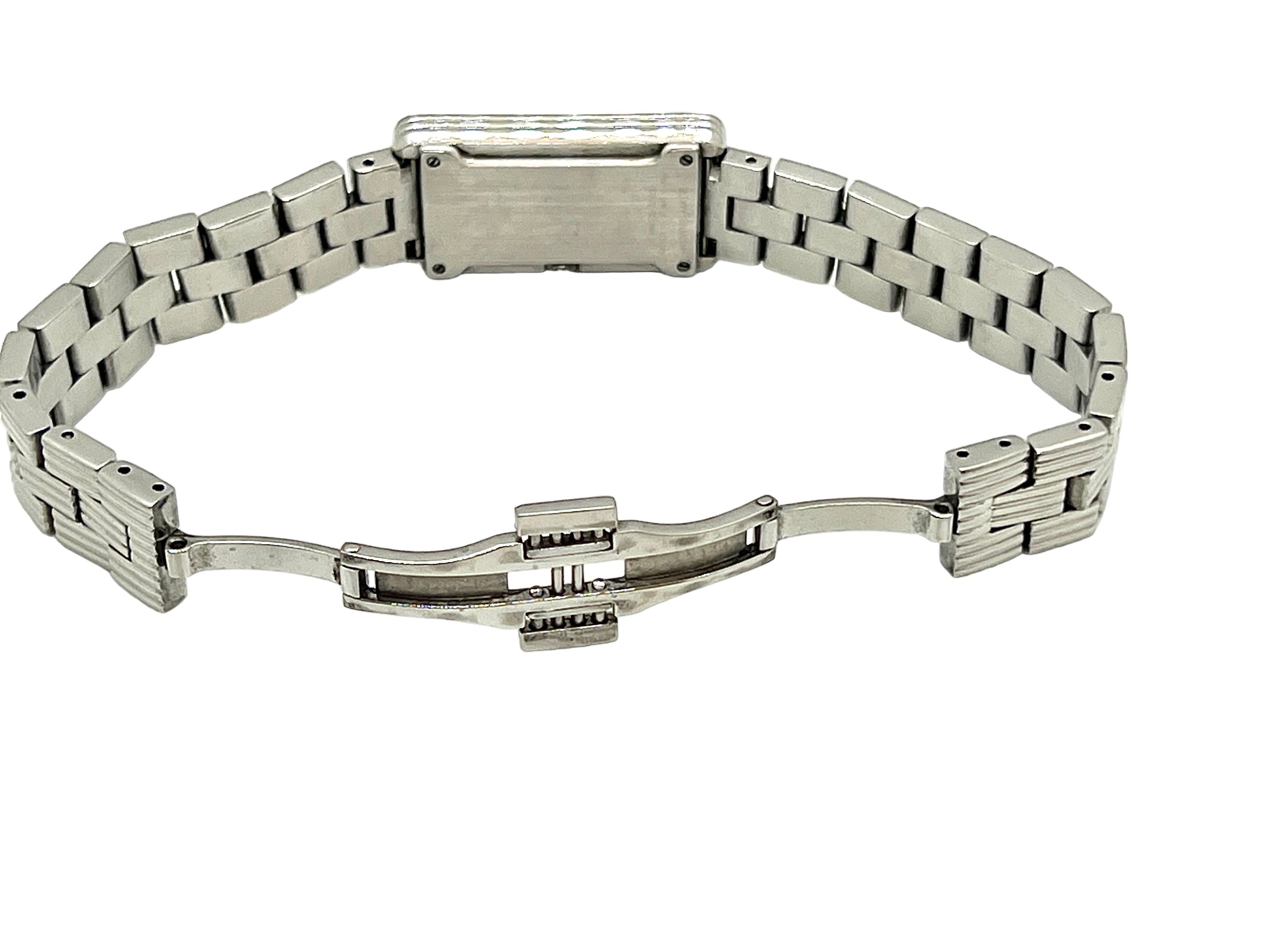 Poiray, steel on steel watch