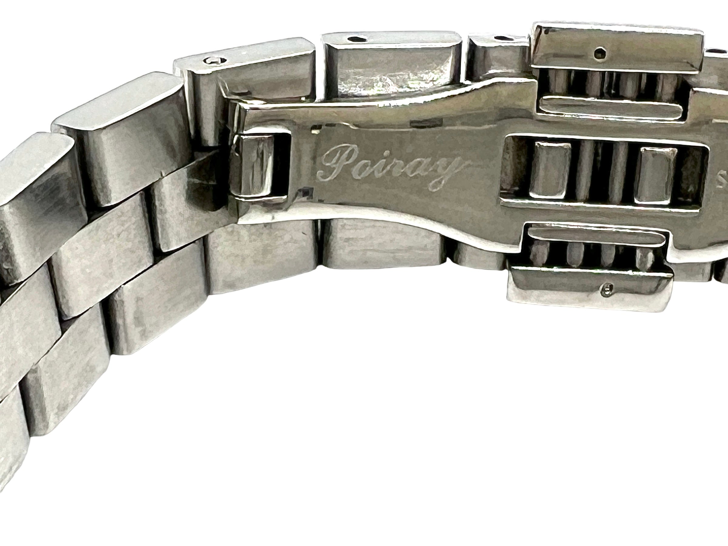 Poiray, steel on steel watch
