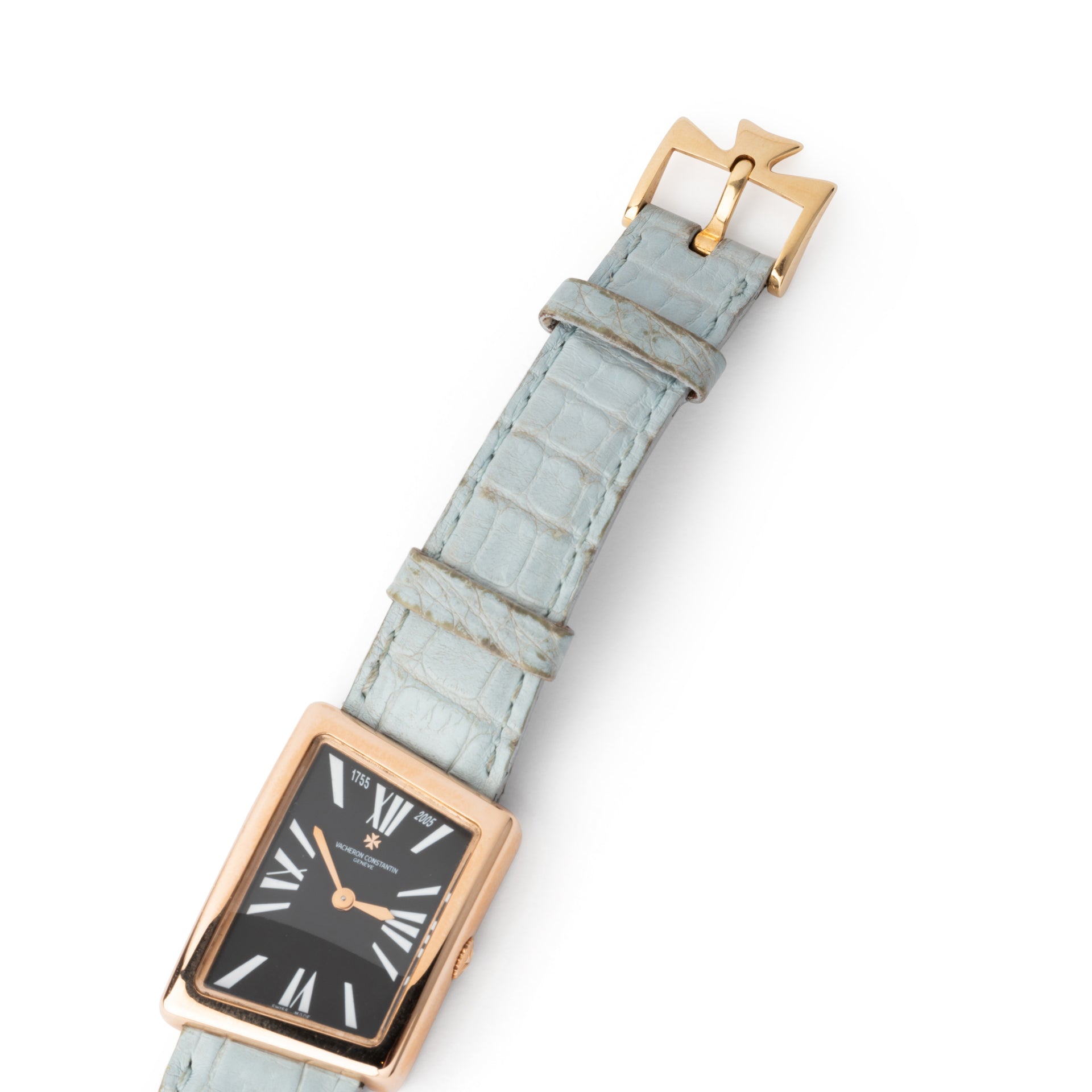 Vacheron Constantin watch in pink gold, limited series of 250 pieces.