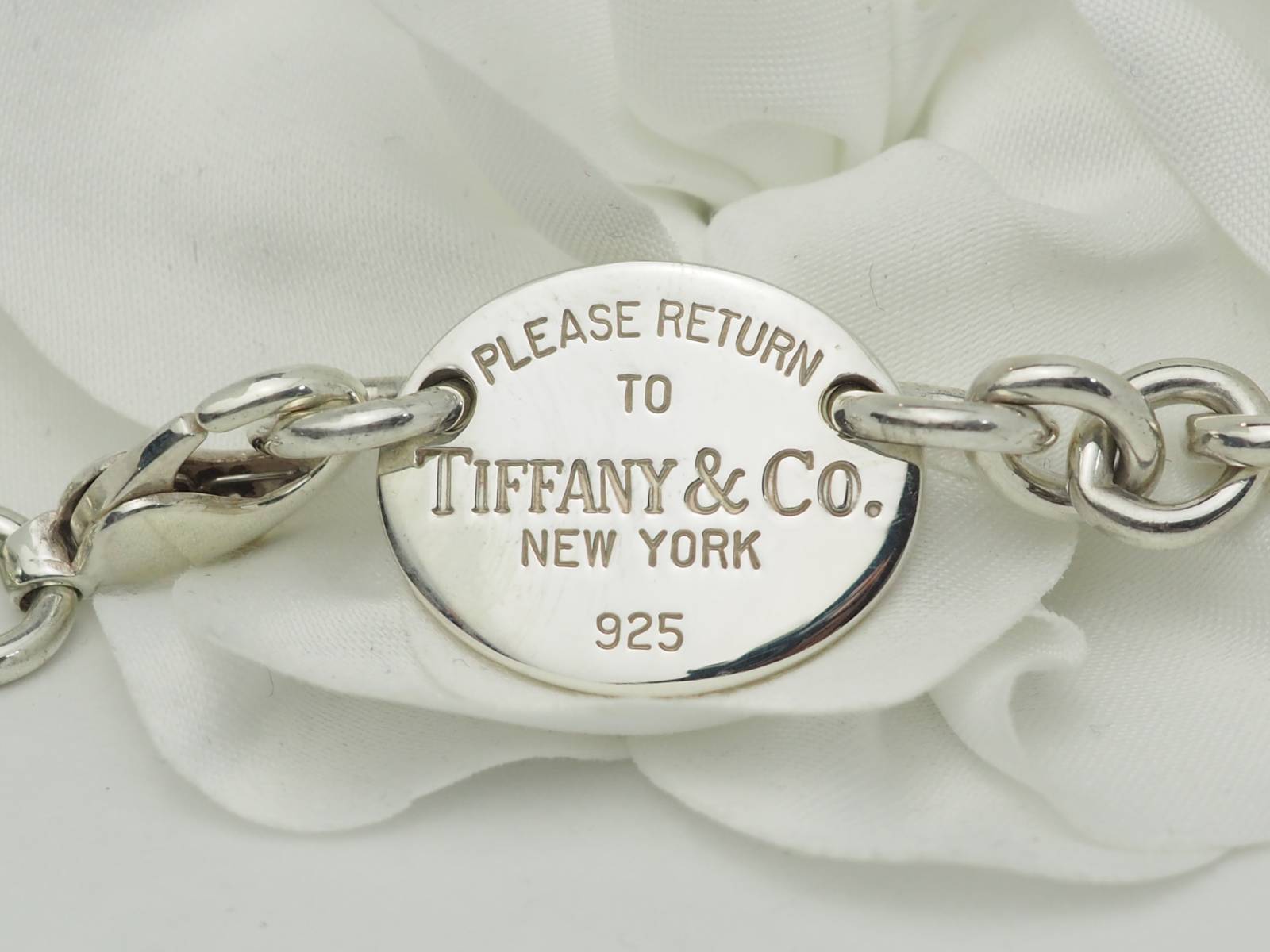 Collier Tiffany & Co en argent